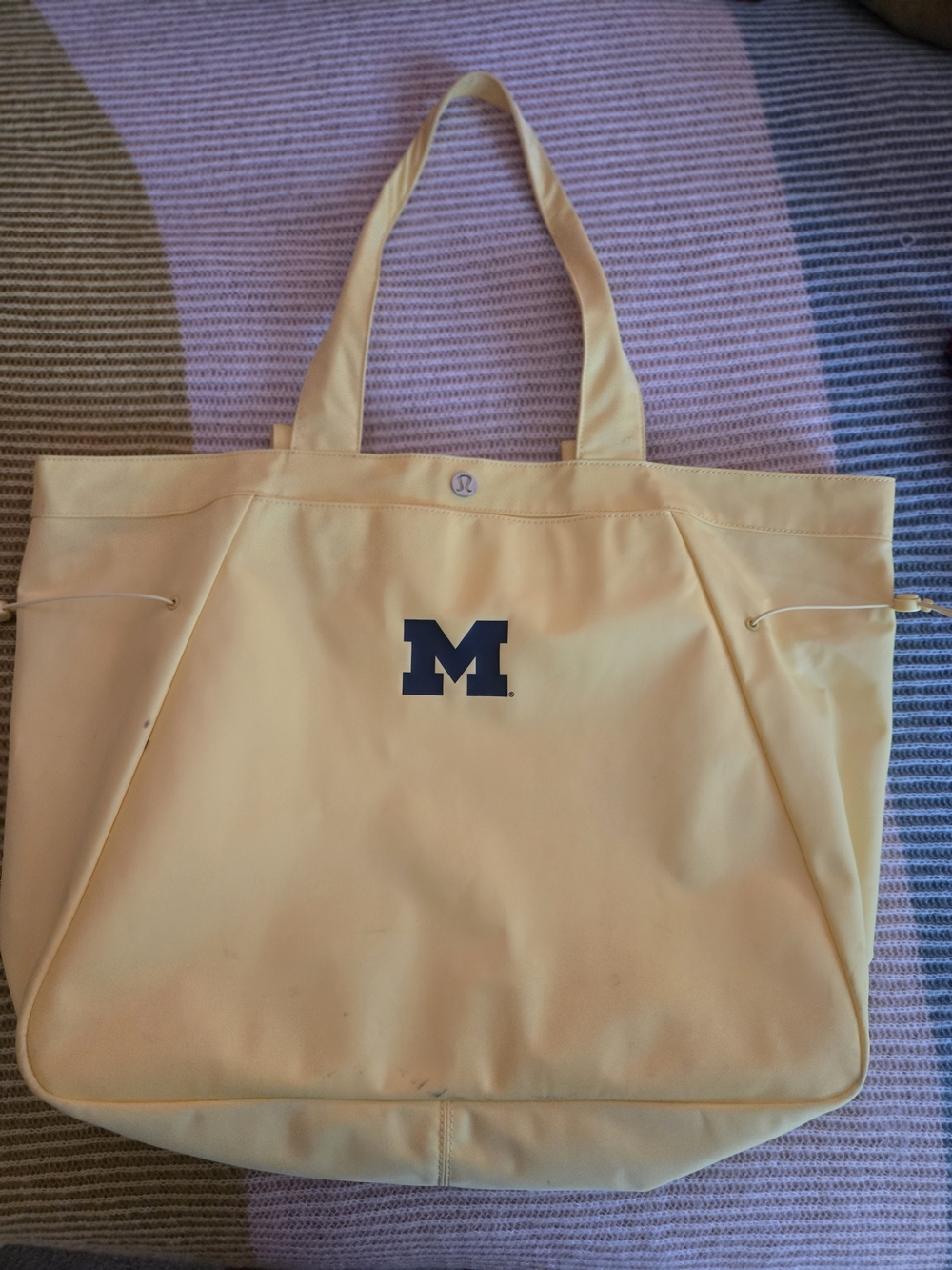 lululemon athletica x University of Michigan Yellow Tote Bag